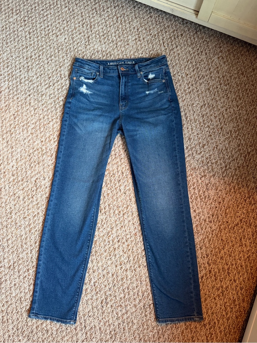EUC American Eagle Outfitters Mom Jeans 8 Long